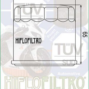 Filtro de aceite cromo Hiflofiltro HF138C