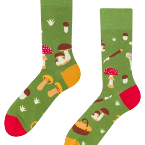 Calcetines alegres En busca de setas