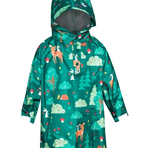 Impermeable infantil alegre Amigos del bosque