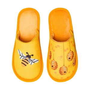 Pantuflas alegres Abejas ocupadas