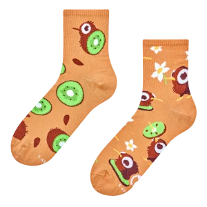 Calcetines de deporte alegres Kiwi el pájaro