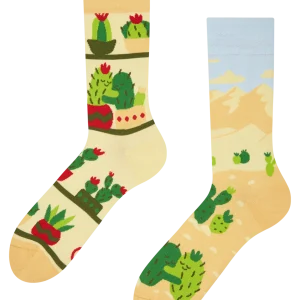 Calcetines alegres Cactus enamorado