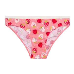 Bragas alegres para mujer Fresas dulces