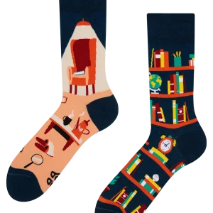 Calcetines alegres Biblioteca