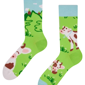 Calcetines alegres Vaca feliz
