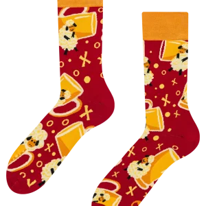 Calcetines alegres Cerveza y ovejas