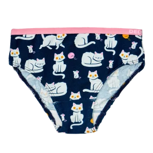 Bragas alegres para niña Gatito juguetón