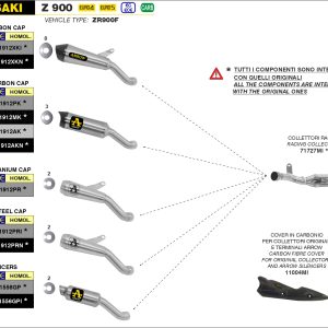 Arrow Silencioso Pro-Race de titanio 71912PR