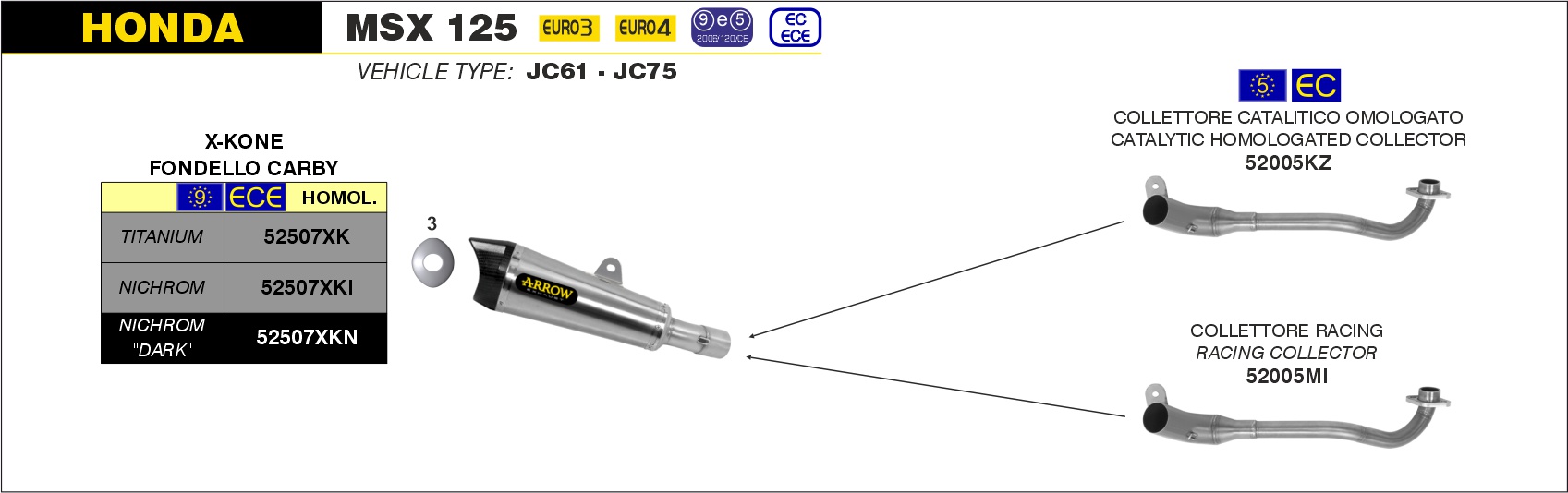 Arrow colector racing 52005MI - Imagen 2
