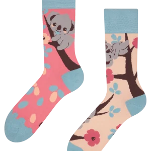 Calcetines alegres Koala perezoso
