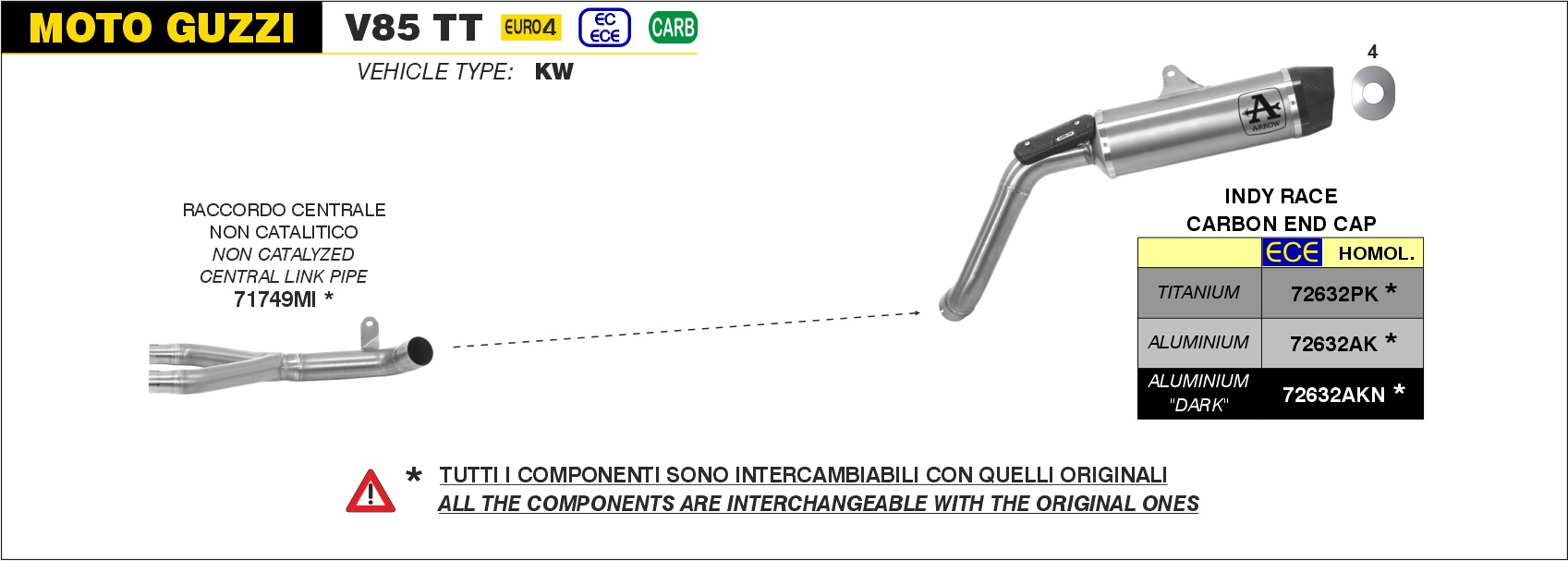 Arrow Conector central 71749MI - Imagen 2