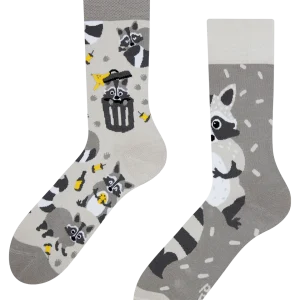 Calcetines alegres Mapache