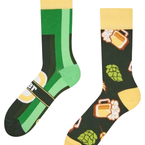 Calcetines alegres Cerveza en botella