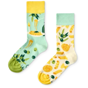 Calcetines alegres Cena italiana