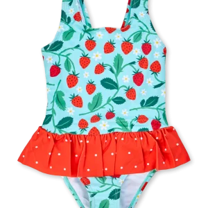 Bañador alegre de niña Fresitas