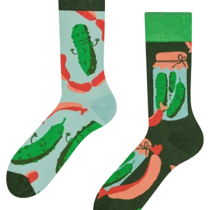 Calcetines alegres Pepinillos
