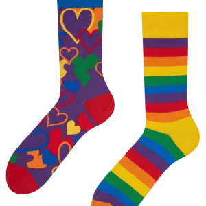 Calcetines alegres Amor multicolor