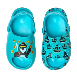 Zuecos chunky infantiles alegres Barco pirata