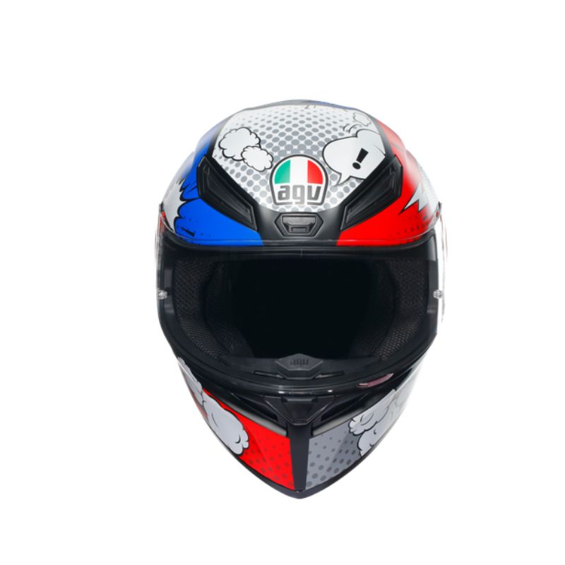 Casco AGV K1 S E2206 BANG MATT ITALY BLUE - Imagen 8