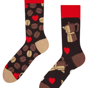 Calcetines alegres Amor cafetero