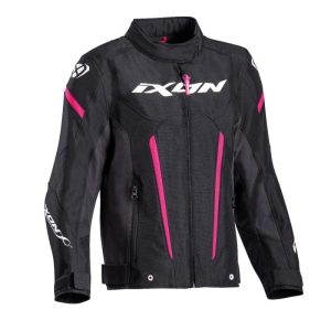Chaqueta IXON STRIKER KID L BLACK FUSHIA