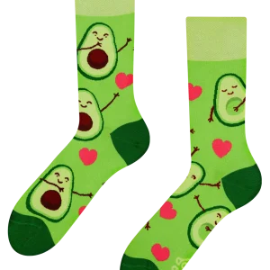 Calcetines alegres Amor por los aguacates