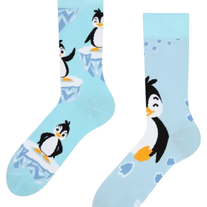 Calcetines alegres Pingüino feliz