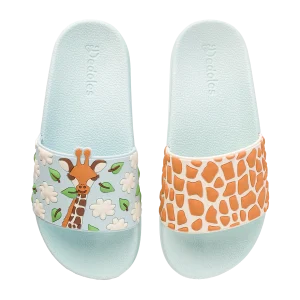 Chanclas infantiles alegres Linda jirafa