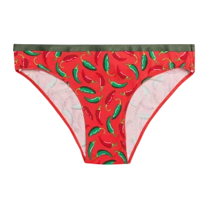 Bragas alegres para mujer Pimientos picantes