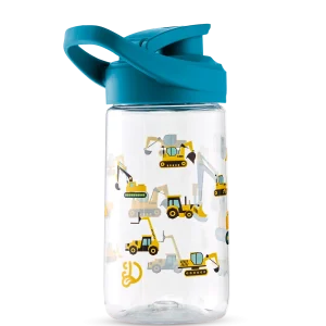 Botella de agua alegre Excavadora 470 ml
